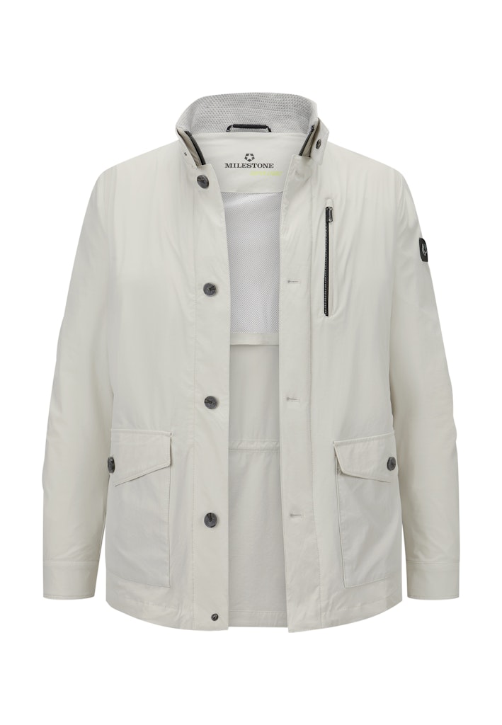 Milestone Herren Jacken Creme