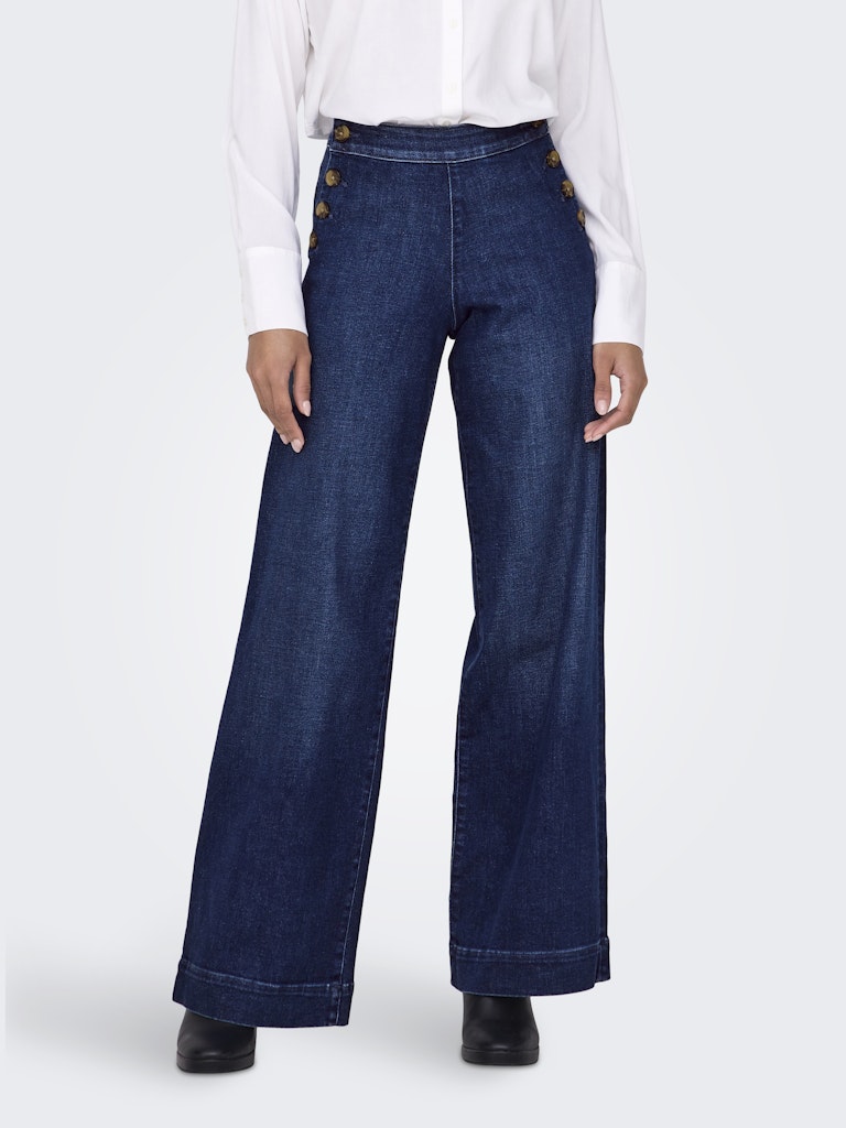only Damen Jeans Dark Medium Blu