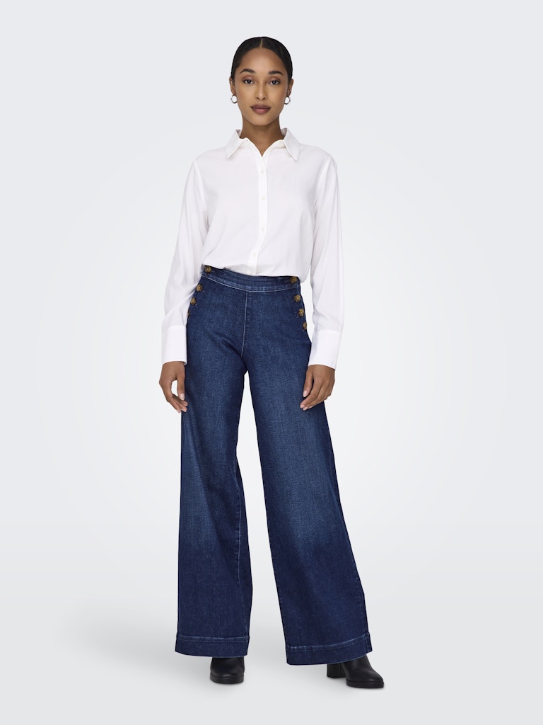 only Damen Jeans Dark Medium Blu