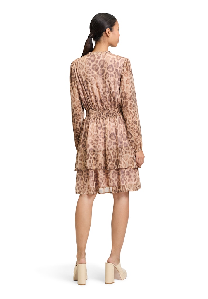 Cartoon Damen Kleider Brown/Beige