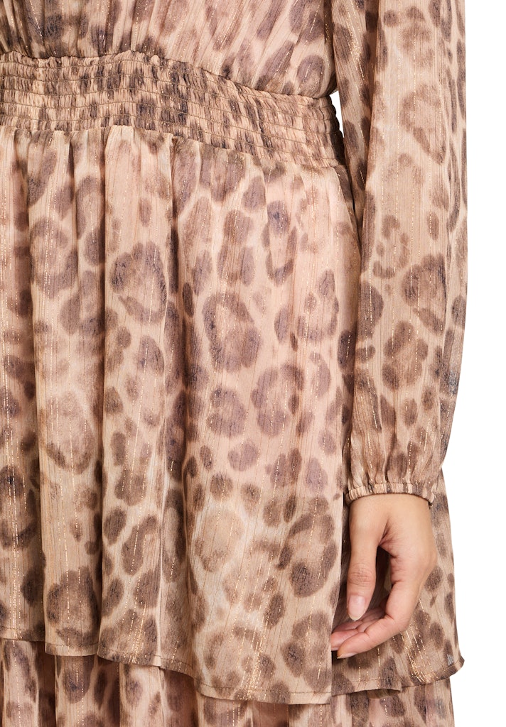 Cartoon Damen Kleider Brown/Beige