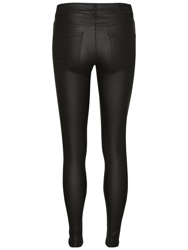 Vero Moda Damen Hosen Black/Coated