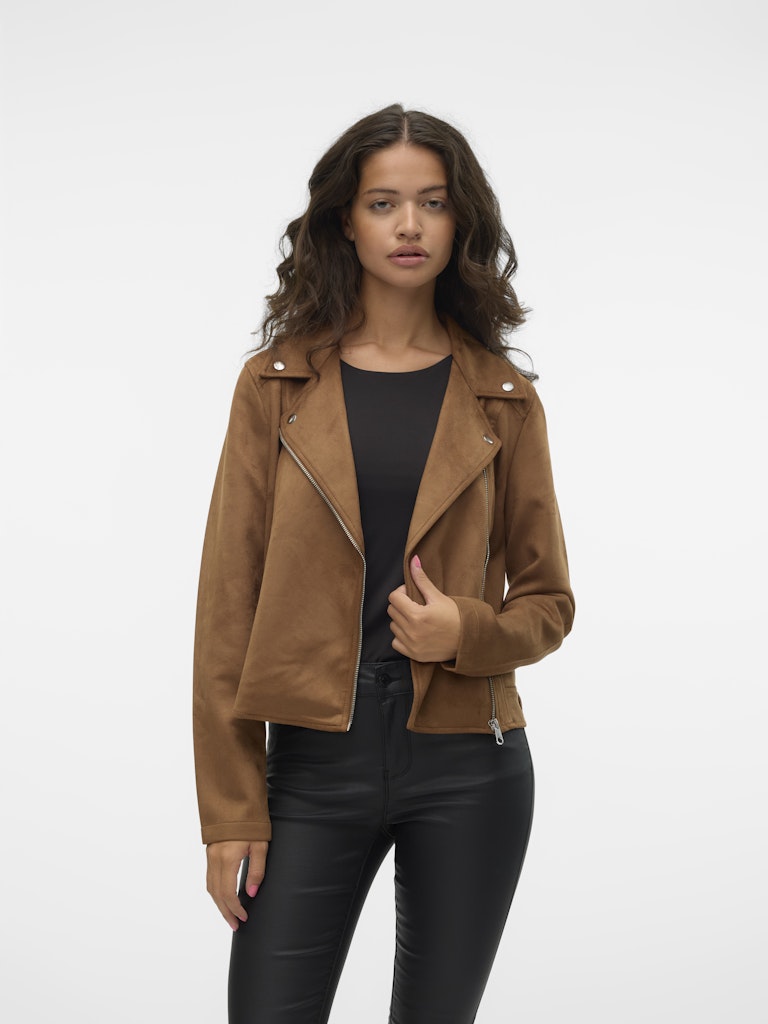 Vero Moda Damen Jacken Cognac