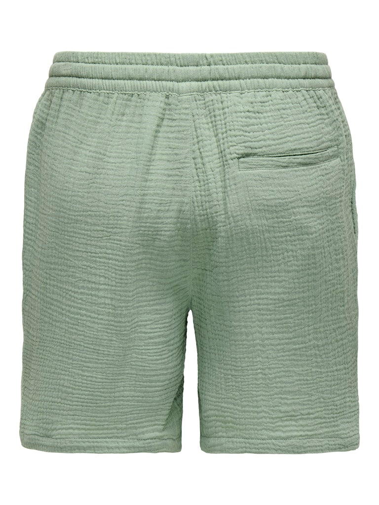 Only & Sons Herren Shorts Iceberg Green