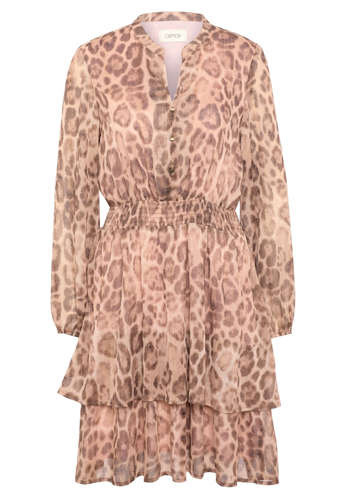 Cartoon Damen Kleider Brown/Beige