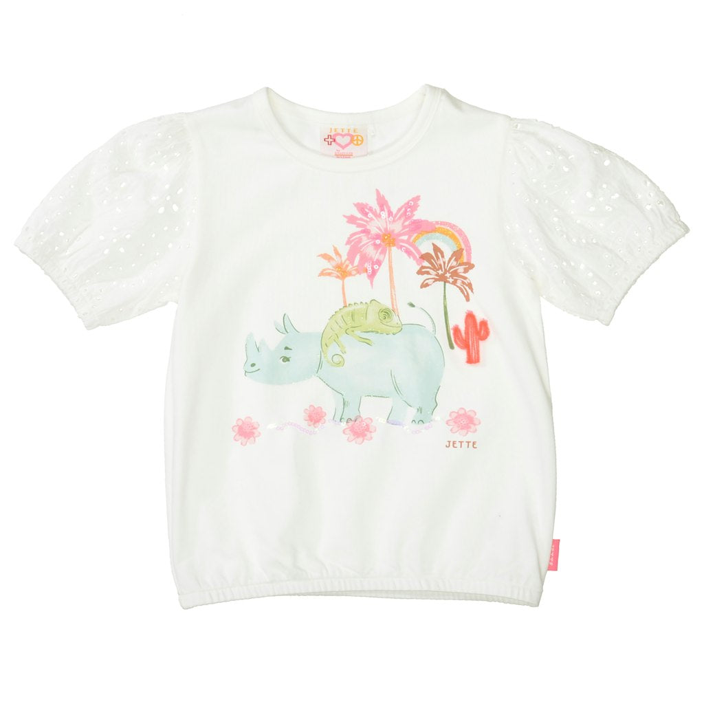 Jette Mädchen T-Shirts & Tops Offwhite