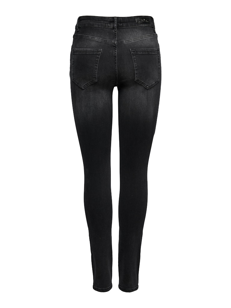 Only Damen Jeans Black Denim/Rea