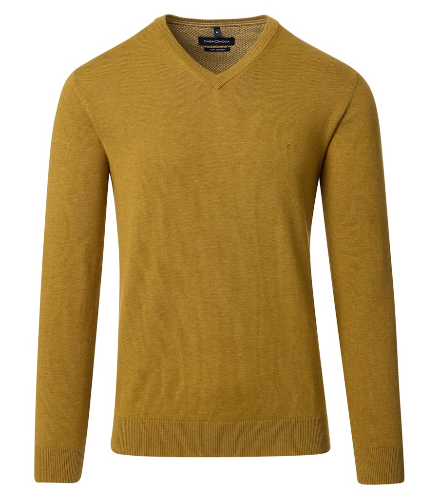 Casa Moda Herren Pullover  Gelb
