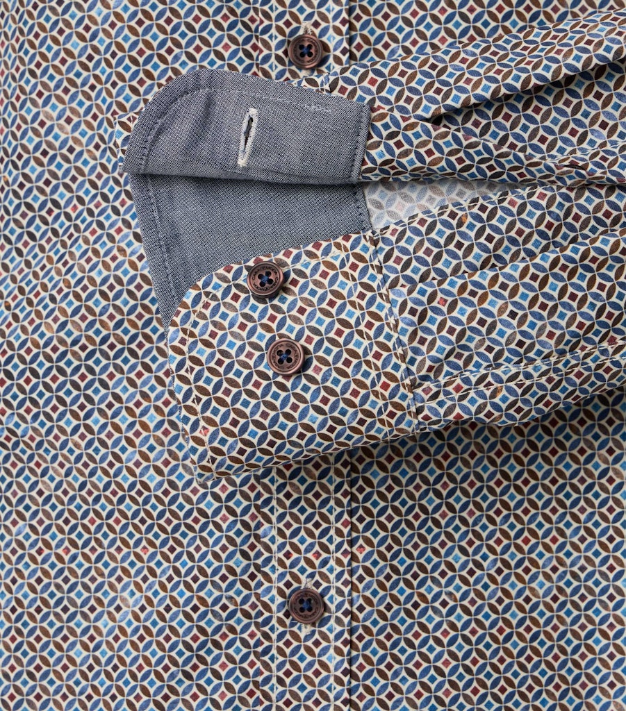 Casa Moda Herren Hemden  Braun