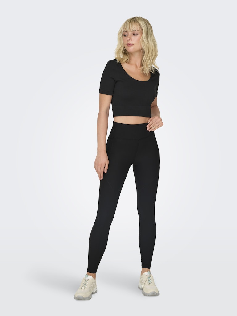 Only Fitnesshosen Black