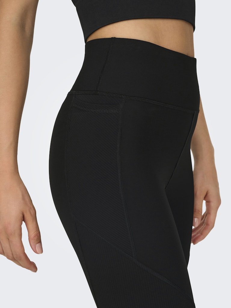 Only Fitnesshosen Black