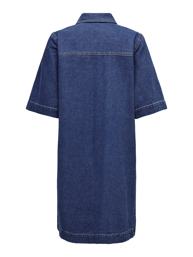 only Damen Kleider Dark Blue Denim