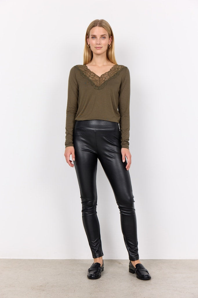 Soya Concept Damen Hosen Black