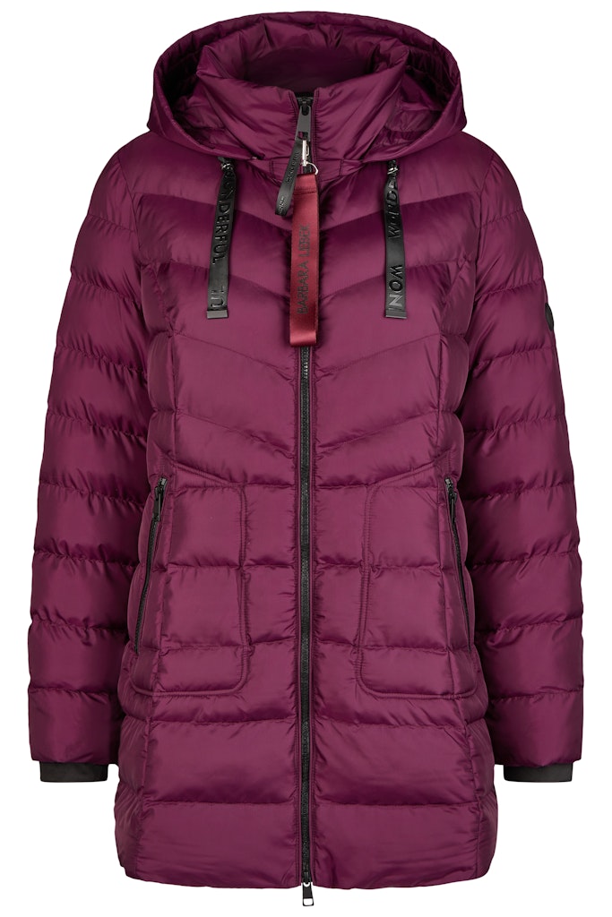 Lebek Damen Jacken Dark Plum