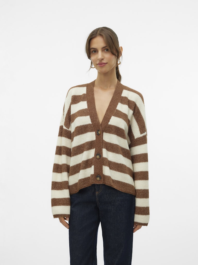 Vero Moda Damen Strickjacken Pinecone/Small
