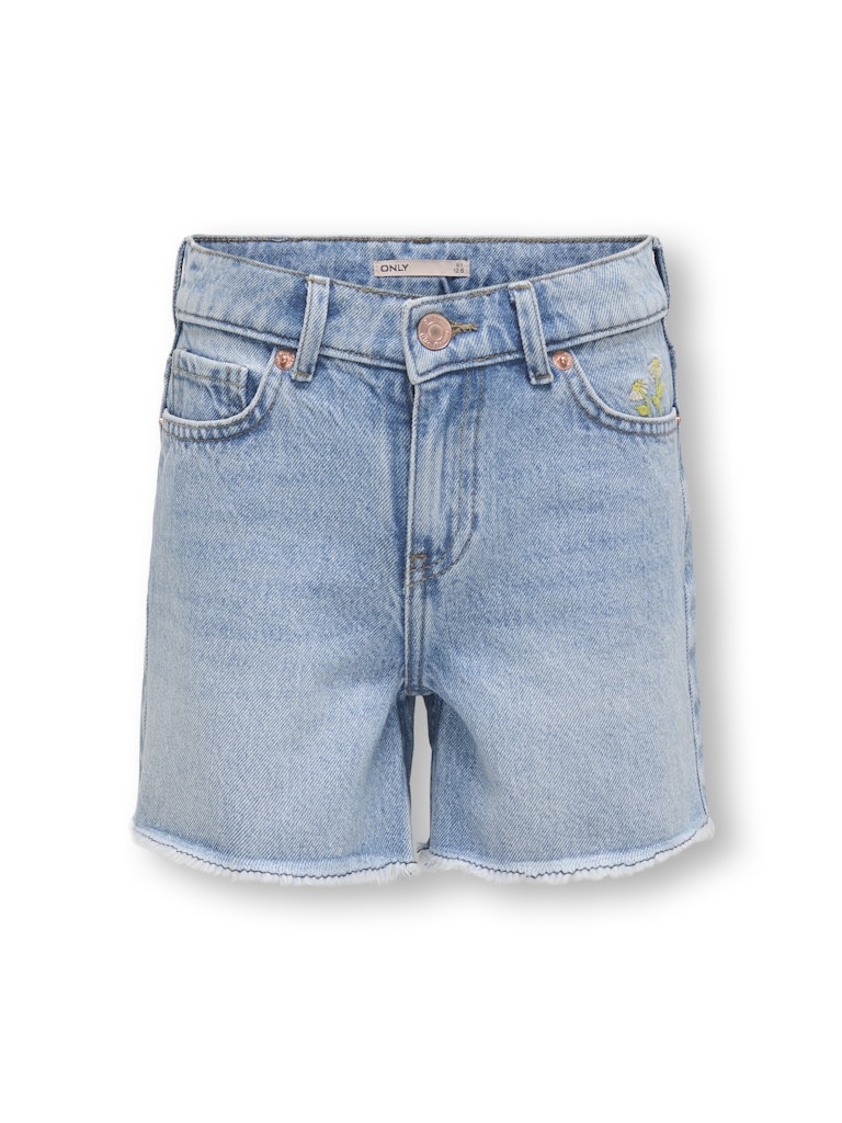Only Mädchen Shorts & Rcke Light Blue Deni