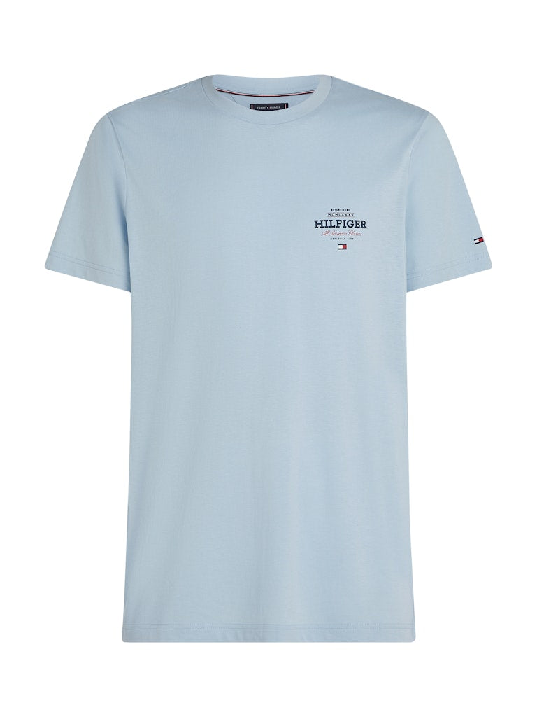 Tommy Hilfiger Herren T-Shirts kurz Co Blue