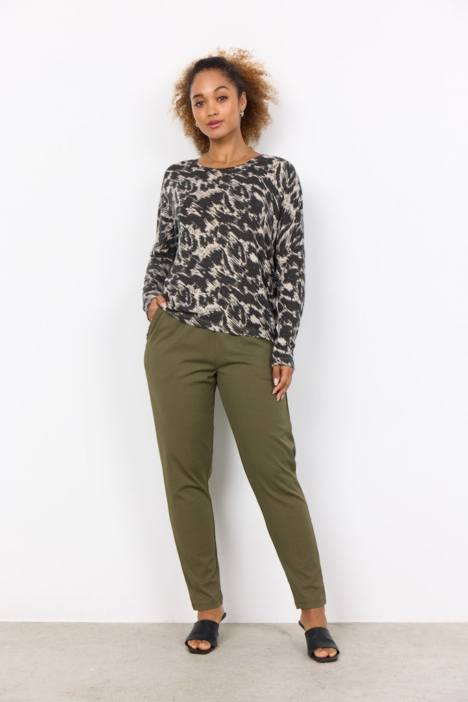 Soya Concept Damen Blusen Cream Melange C