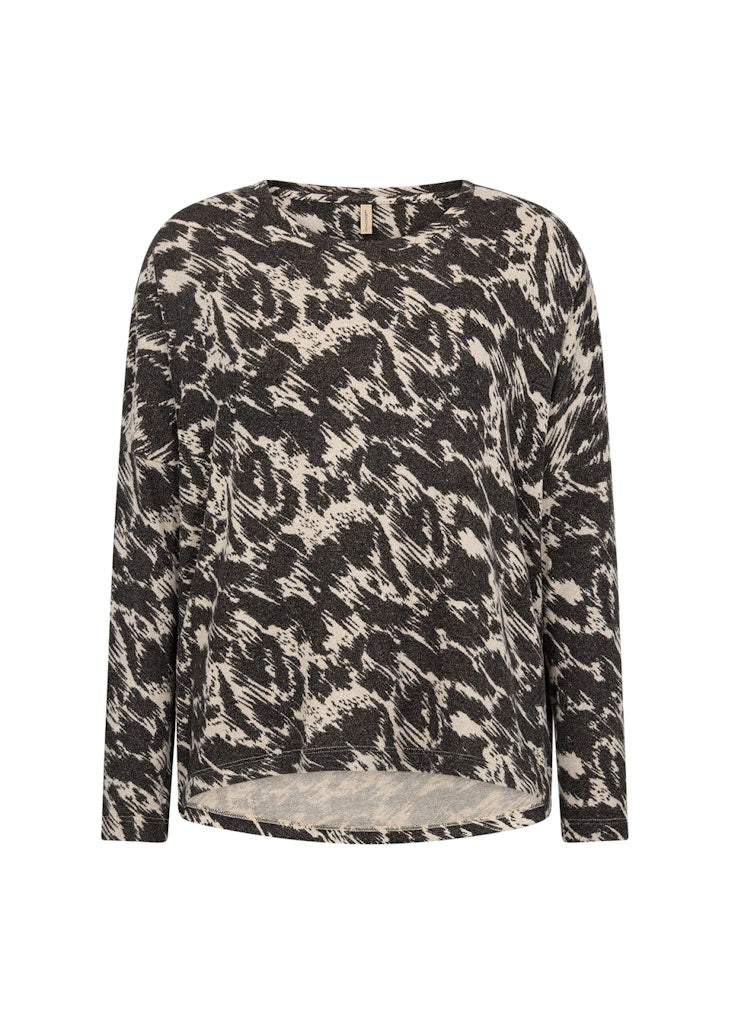 Soya Concept Damen Blusen Cream Melange C