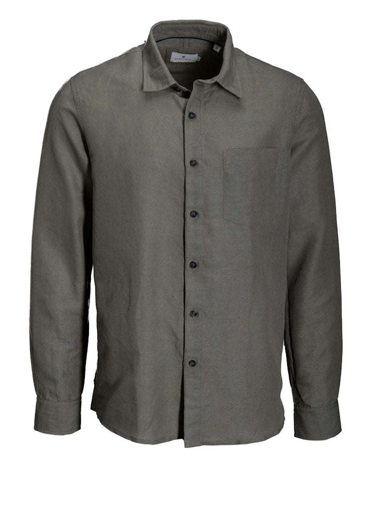 Basefield Herren Hemden  Moss Green