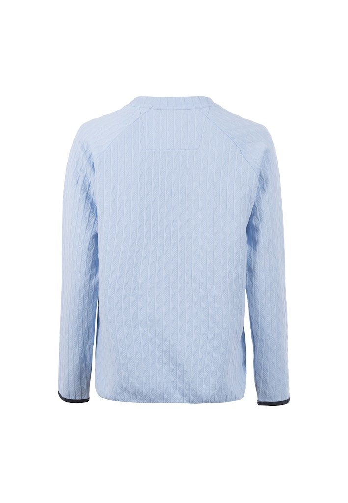 Soquesto Damen Sweatshirts Hellblau Mittel