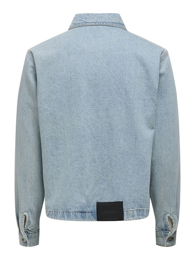 Only & Sons Herren Jacken Medium Blue Den