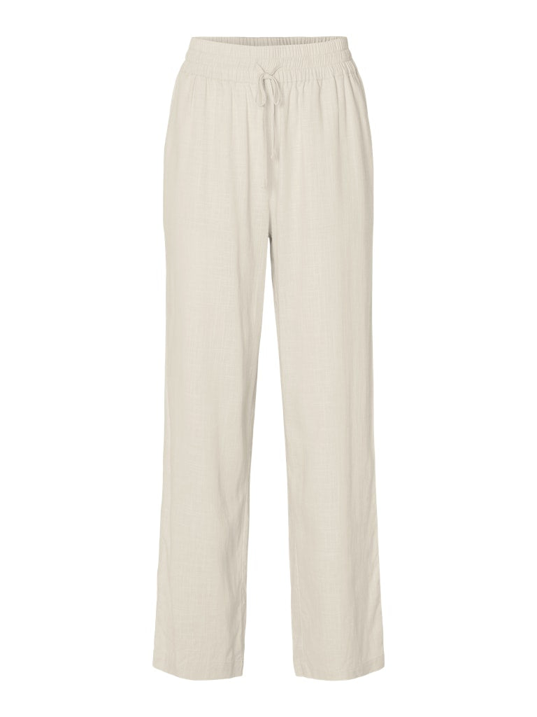 Selected Femme Damen Hosen Sandshell