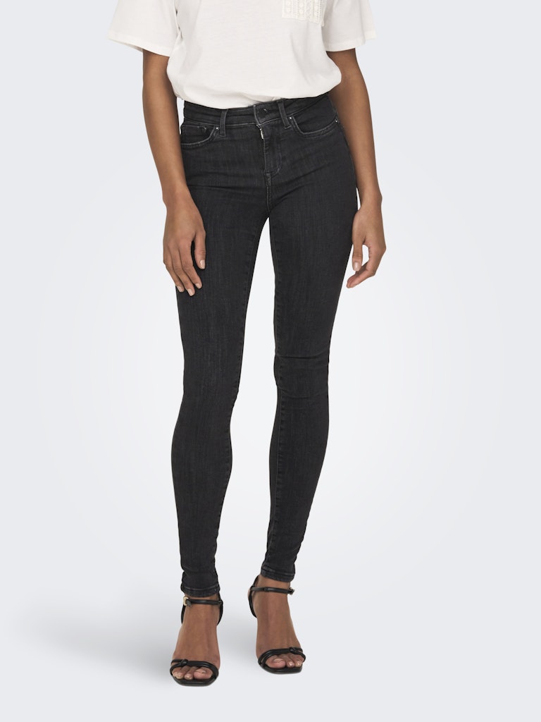 Only Damen Jeans Medium Grey Den