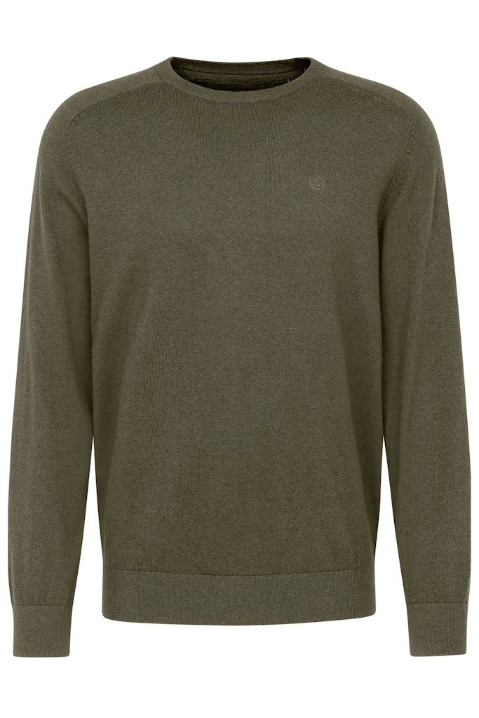 Bugatti Herren Pullover Oliv