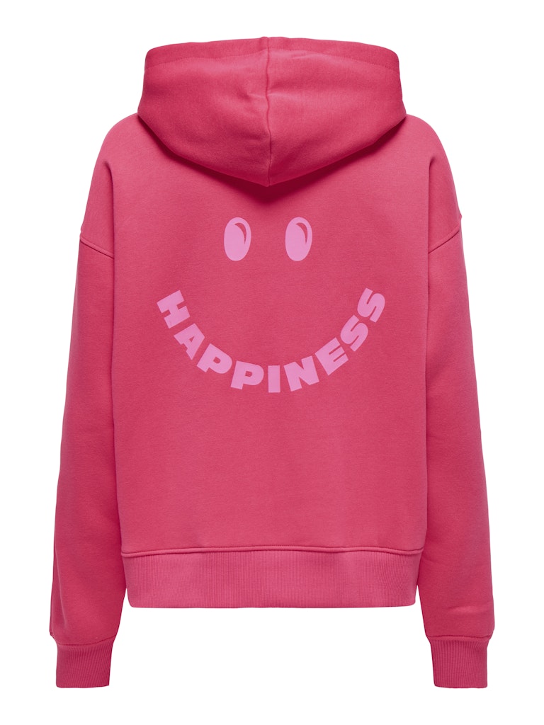 only Damen Sweatshirts Raspberry/Happi