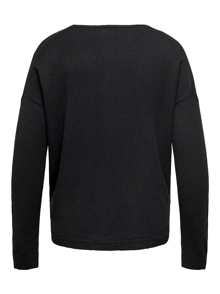 Only Caramkoma Damen Pullover Black