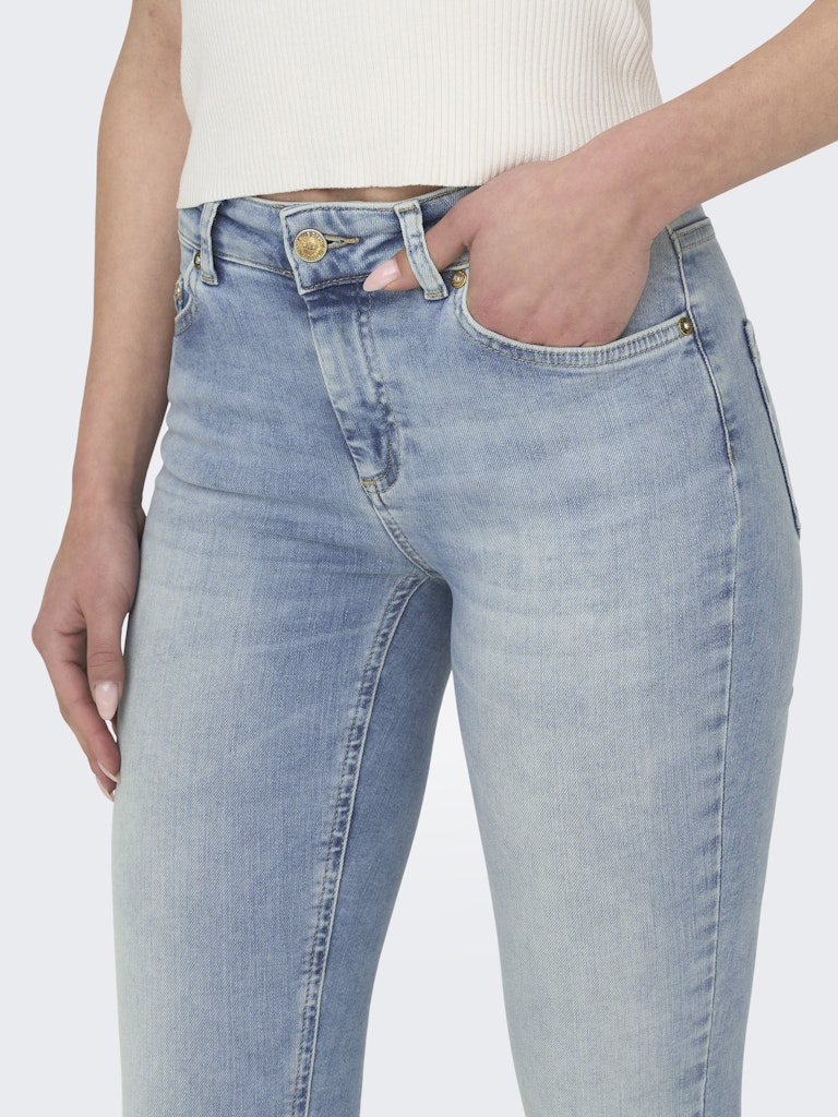 Only Damen Jeans Light Blue Deni