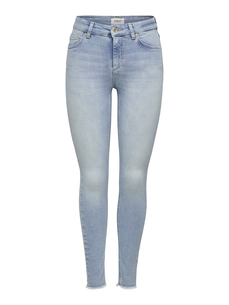 Only Damen Jeans Light Blue Deni