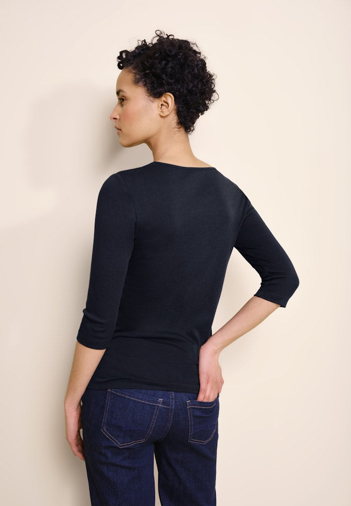 Street One Damen T-Shirts  Deep Blue