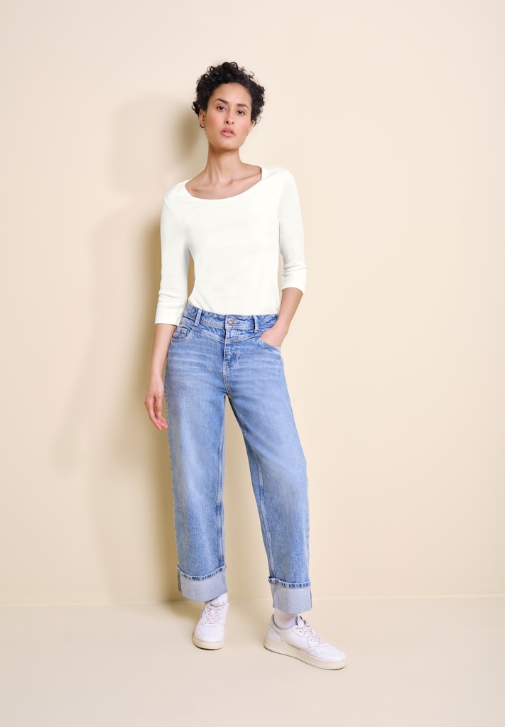 Street One Damen T-Shirts Off White