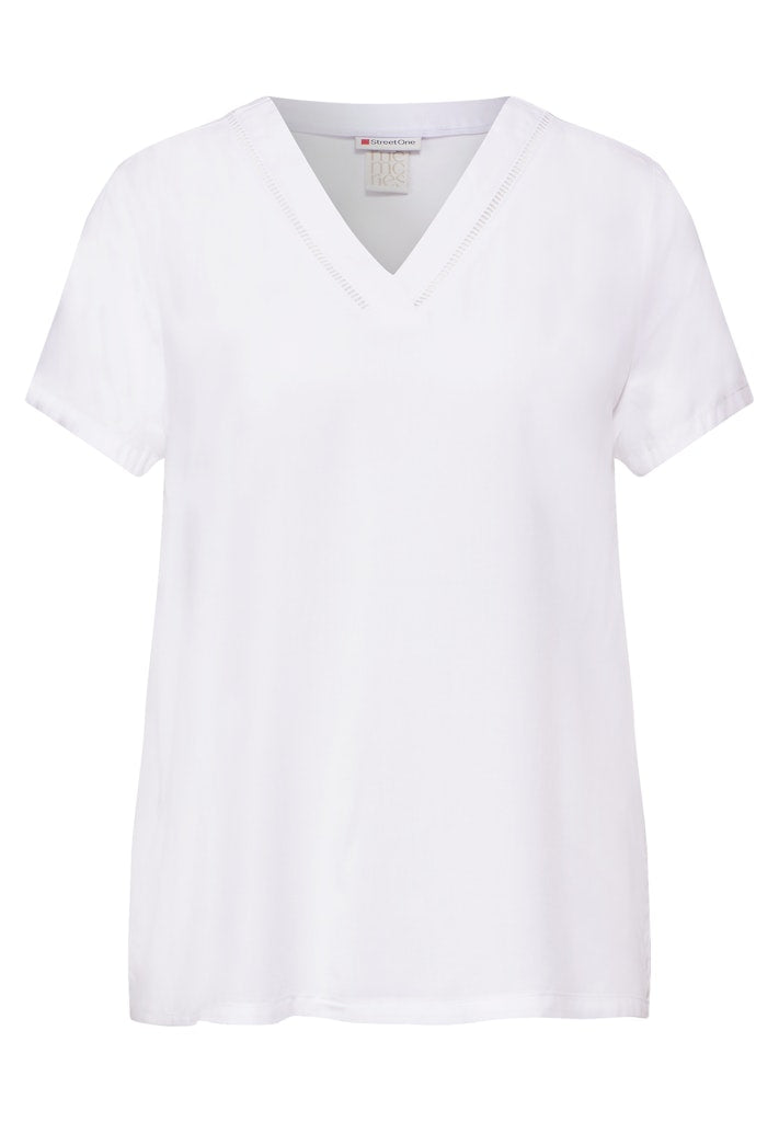 Street One Damen Blusen  White