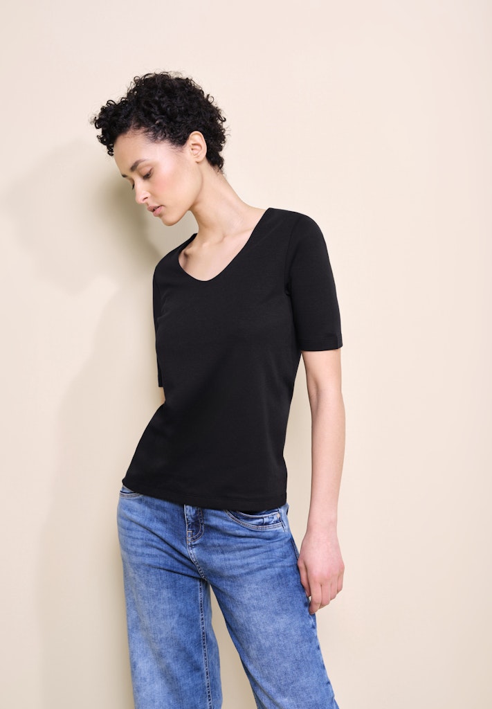 Street One Damen T-Shirts Black
