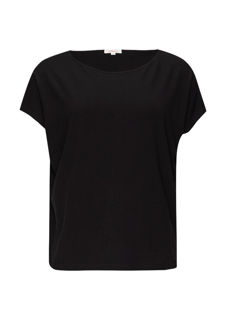 S. Oliver red Damen T-Shirts Grey/Black