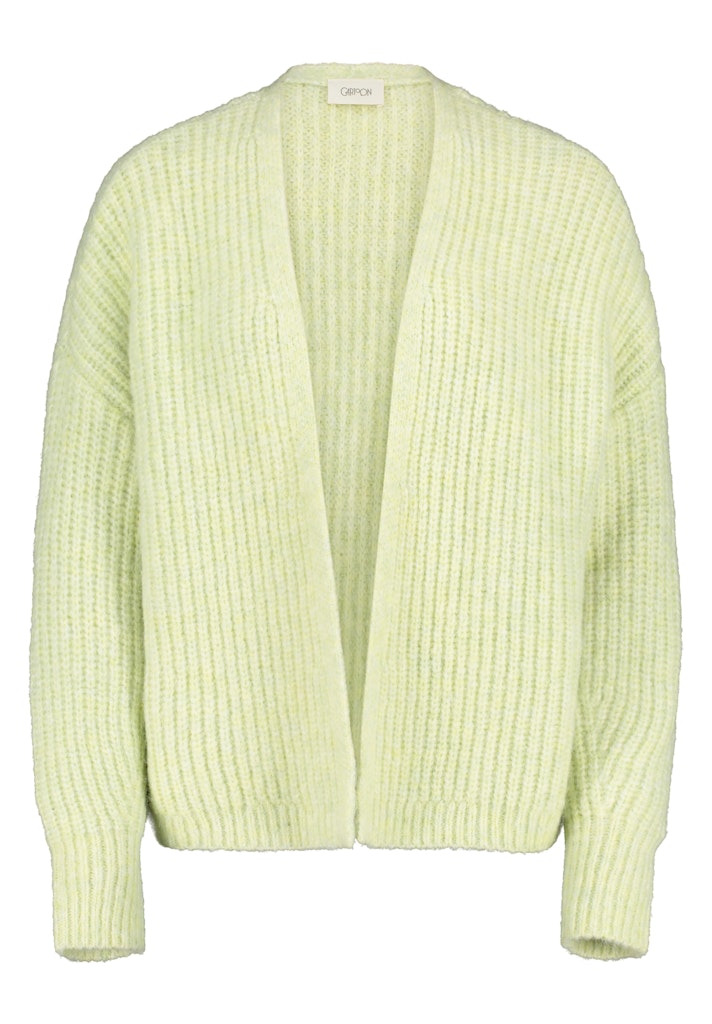 Cartoon Damen Strickjacken Bright Yellow M