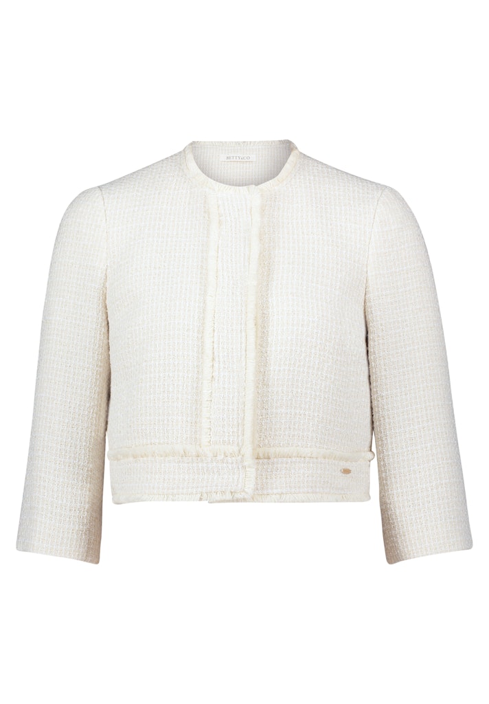 Betty & Co Damen Jacken Nature Melange