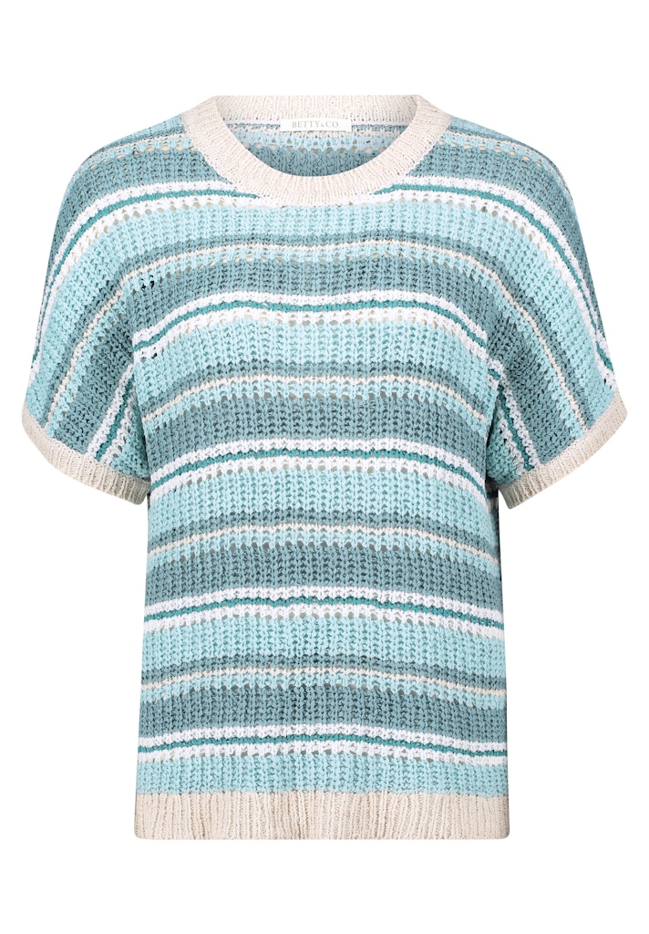 Betty & Co Damen Pullover Mint/Nature