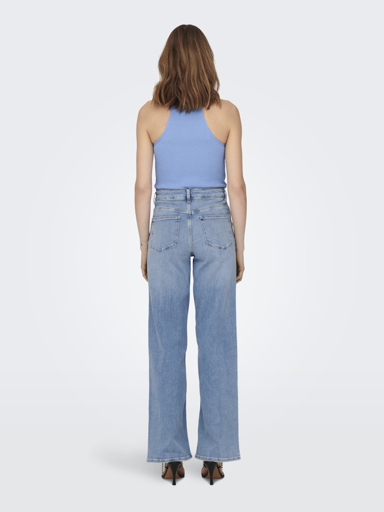 Only Damen Jeans Light Blue Deni