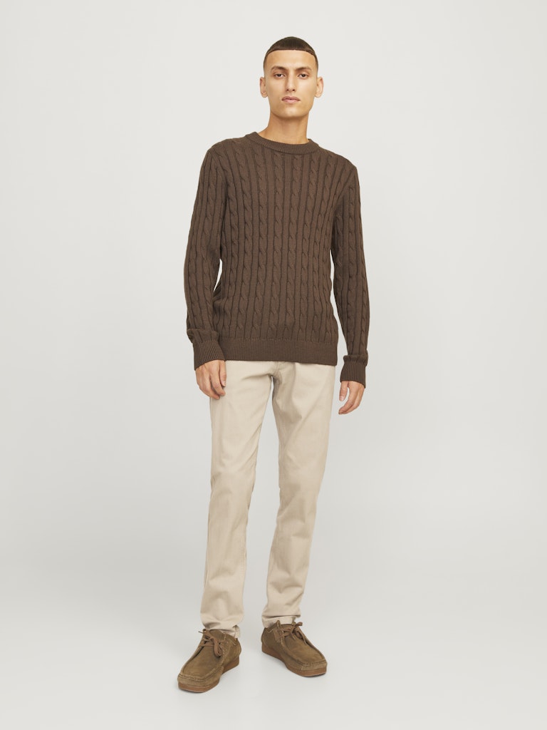 Jack & Jones Herren Hosen Crockery/Asphal