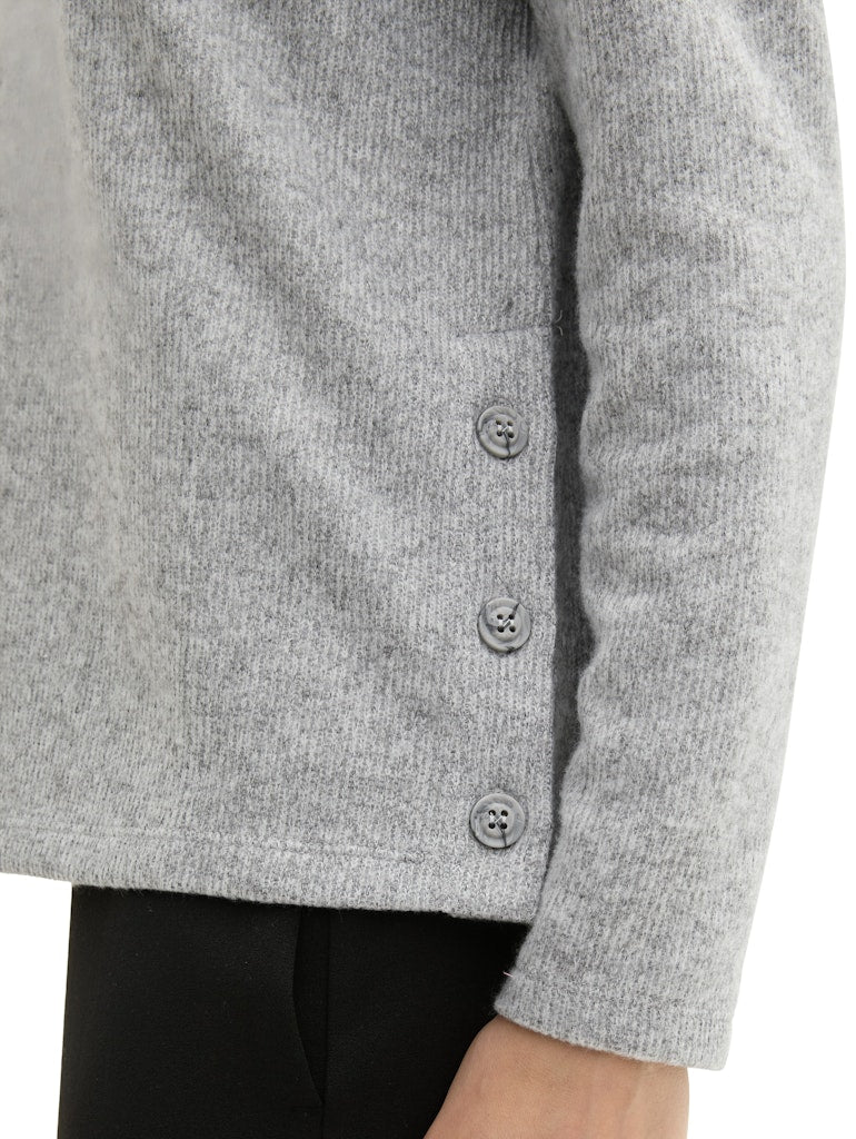 Tom Tailor Damen Sweatshirts Medium Silver G