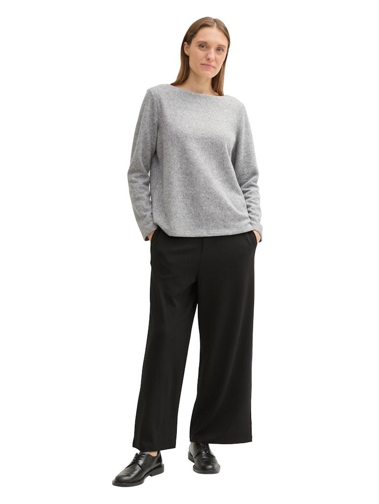 Tom Tailor Damen Sweatshirts Medium Silver G