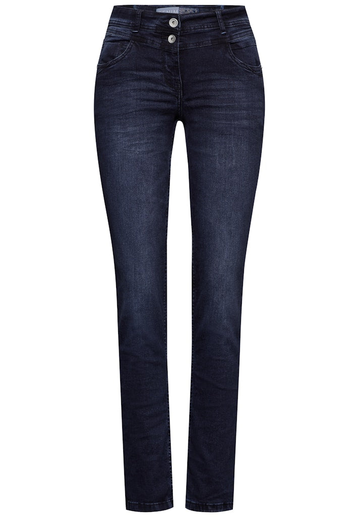 Cecil Damen Hosen  Blue Blac