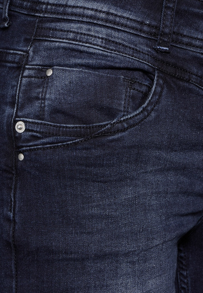 Cecil Damen Hosen  Blue Blac