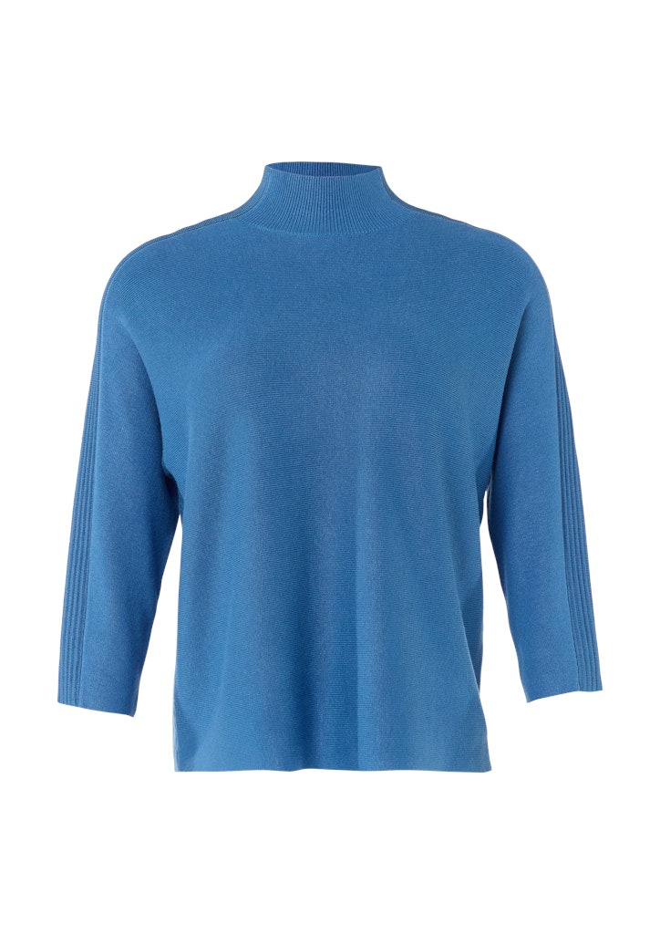 Comma Damen Pullover Blue