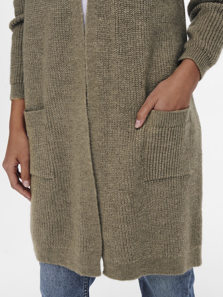 Only Damen Strickjacken Caribou/W Melan