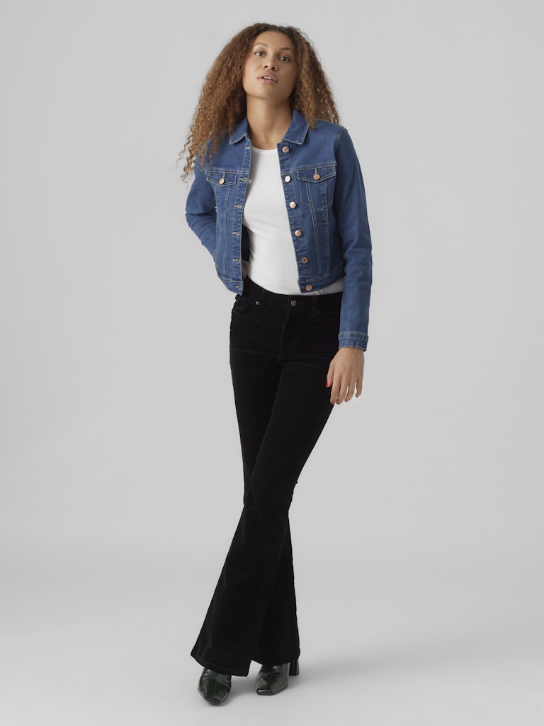 Vero Moda Damen Jacken Medium Blue Den